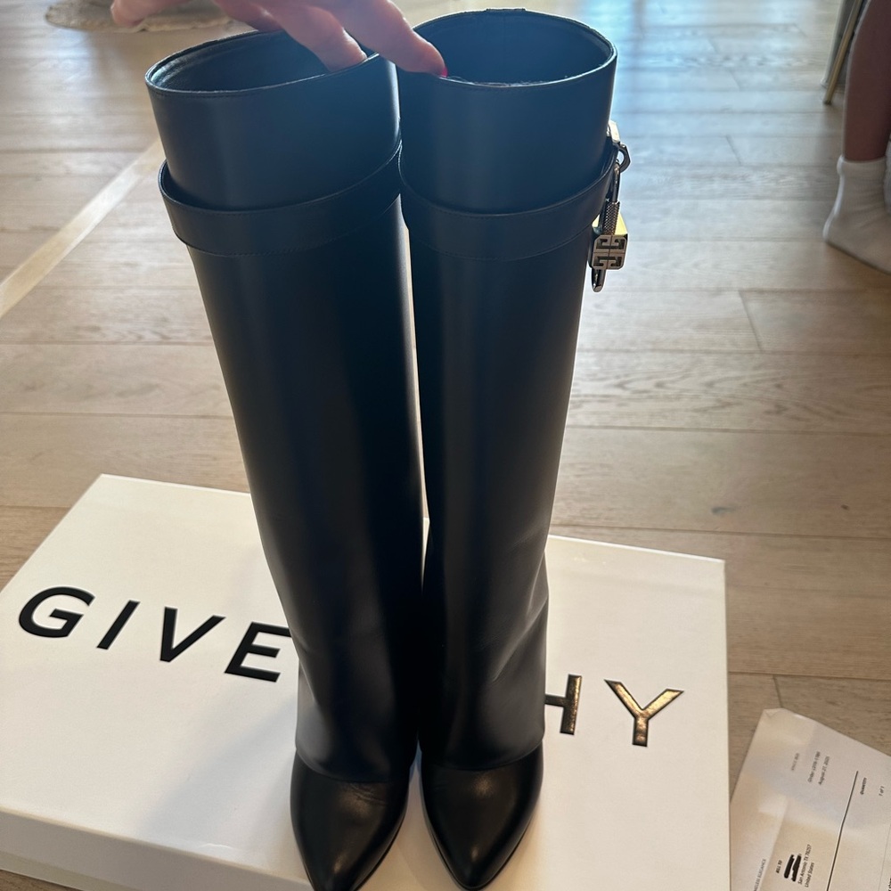 Givenchy Shark Lock Boots-SZ 7 - Picture 5 of 12